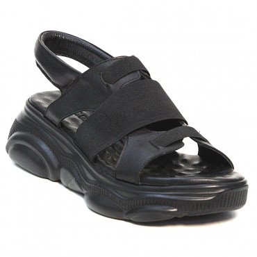 137729 black Босоножки