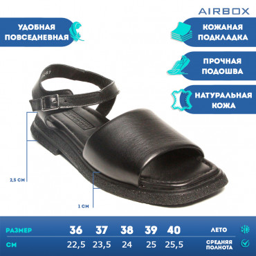 133289 Босоножки black