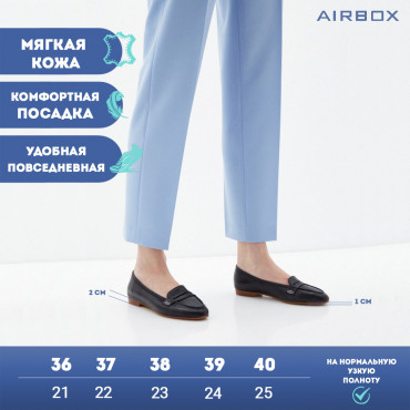 133053 Мокасины black