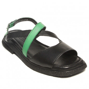 133290 Босоножки black/green