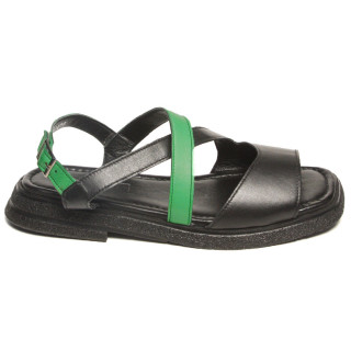 133290 Босоножки black/green
