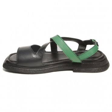 133290 Босоножки black/green