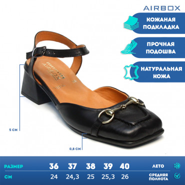 133394 Босоножки blk