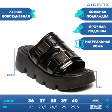 133244 Босоножки black
