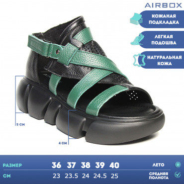 133635 Босоножки black