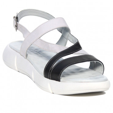 137724 black/grey босоножки