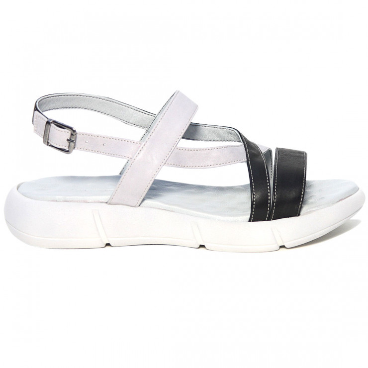 137724 black/grey босоножки