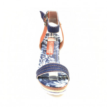 F637-6 BLUE Туфли женские AIRBOX