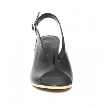 137677 black Босоножки