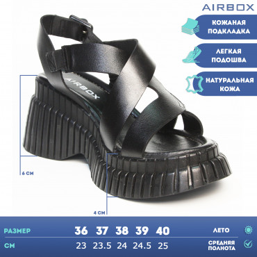 133661 Босоножки black