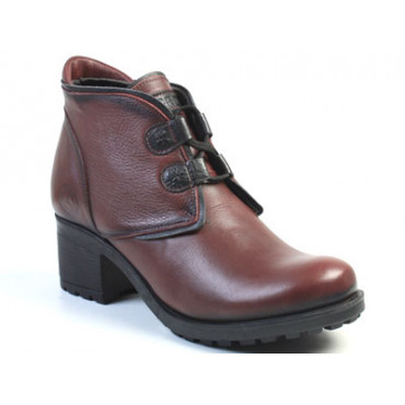 136763 BURGUNDI BLACK Ботильоны