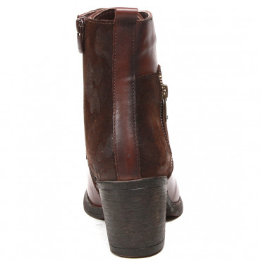 137328 Brown Ботильоны