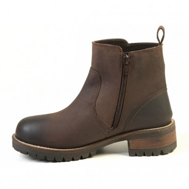 136738 Dark Brown Полусапоги