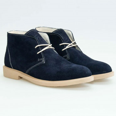 133959 ботинки navy suede