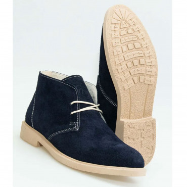 133959 ботинки navy suede