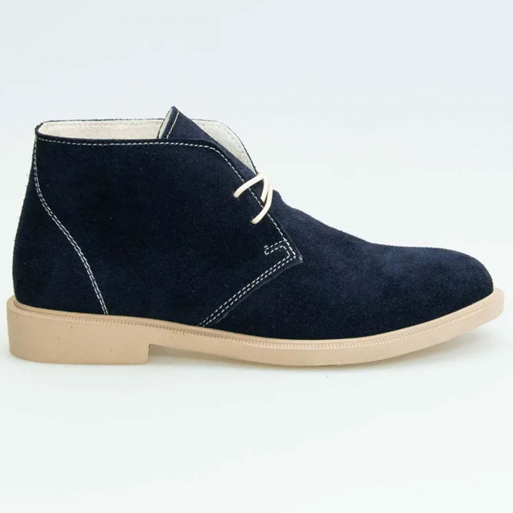 133959 ботинки navy suede