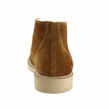 133970 ботинки рыжий suede