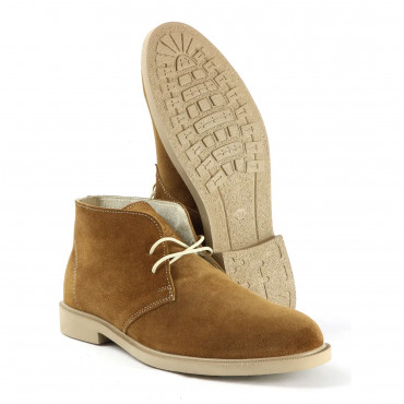 133970 ботинки рыжий suede