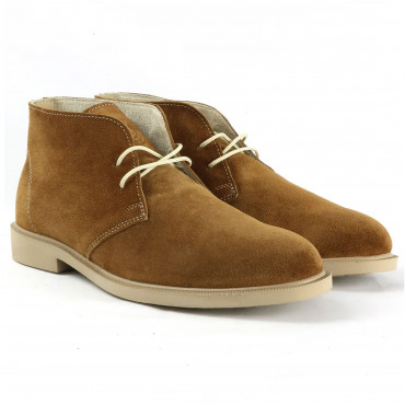 133970 ботинки рыжий suede