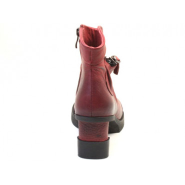 268-6 Burgundy Ботинки женские AIRBOX