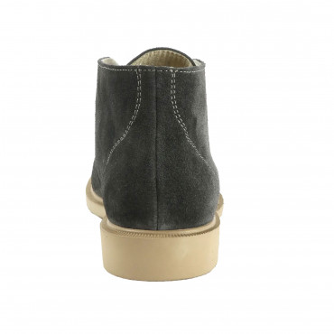 133960 ботинки dark grey suede