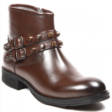 137290 Ботинки жен Brown