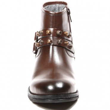 137290 Ботинки жен Brown