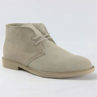 133957 ботинки biege suede