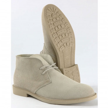 133957 ботинки biege suede