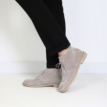 133958 ботинки grey suede