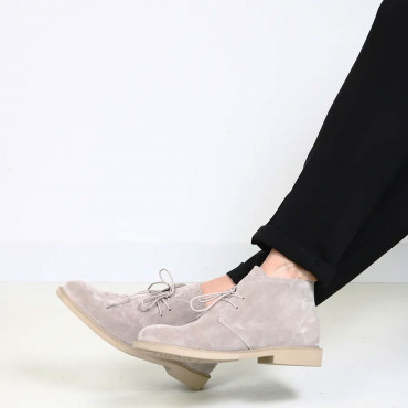 133958 ботинки grey suede
