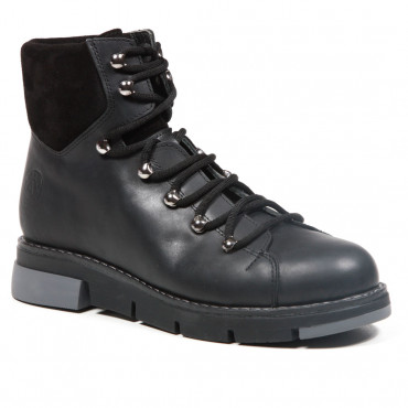 137389 Black/black suede Ботинки