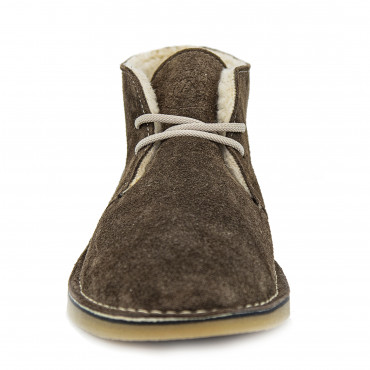 133978 ботинки cappucino suede