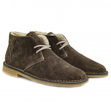 133978 ботинки cappucino suede