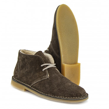 133978 ботинки cappucino suede
