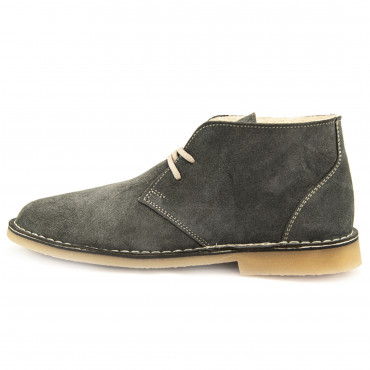 133979 ботинки dark grey suede