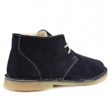 133980 ботинки navy suede
