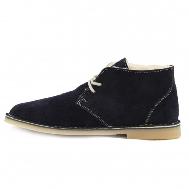 133980 ботинки navy suede