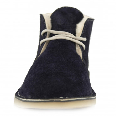133980 ботинки navy suede