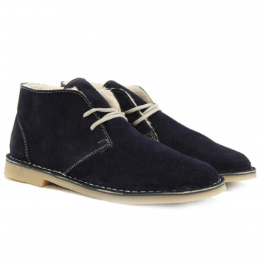 133980 ботинки navy suede