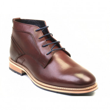 8054 CRUST Burgundy-Brown Ботинки мужские AIRBOX