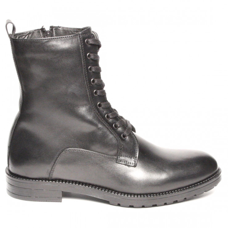 133202 Ботинки black wool