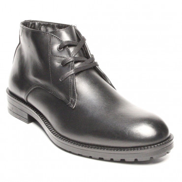 133203 Ботинки black wool