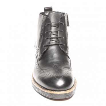 133205 Ботинки black wool