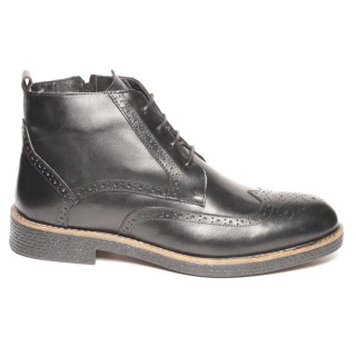 133205 Ботинки black wool
