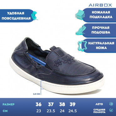 137622 navy Кеды