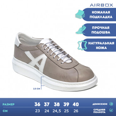 137656 s.grey Кеды