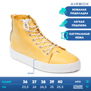133451 Кеды yellow