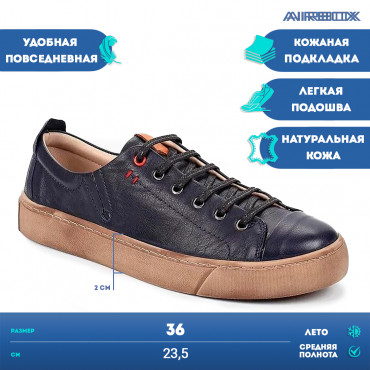 137551 navy Кеды