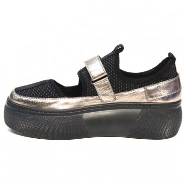 137696 ash/black Кеды